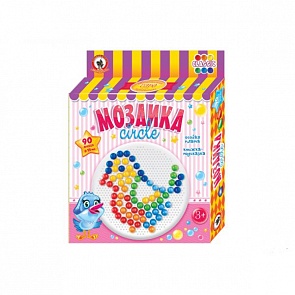  Мозаика Classic – Птичка, 90 элементов, круглая плата (Русский стиль, 3920sim)